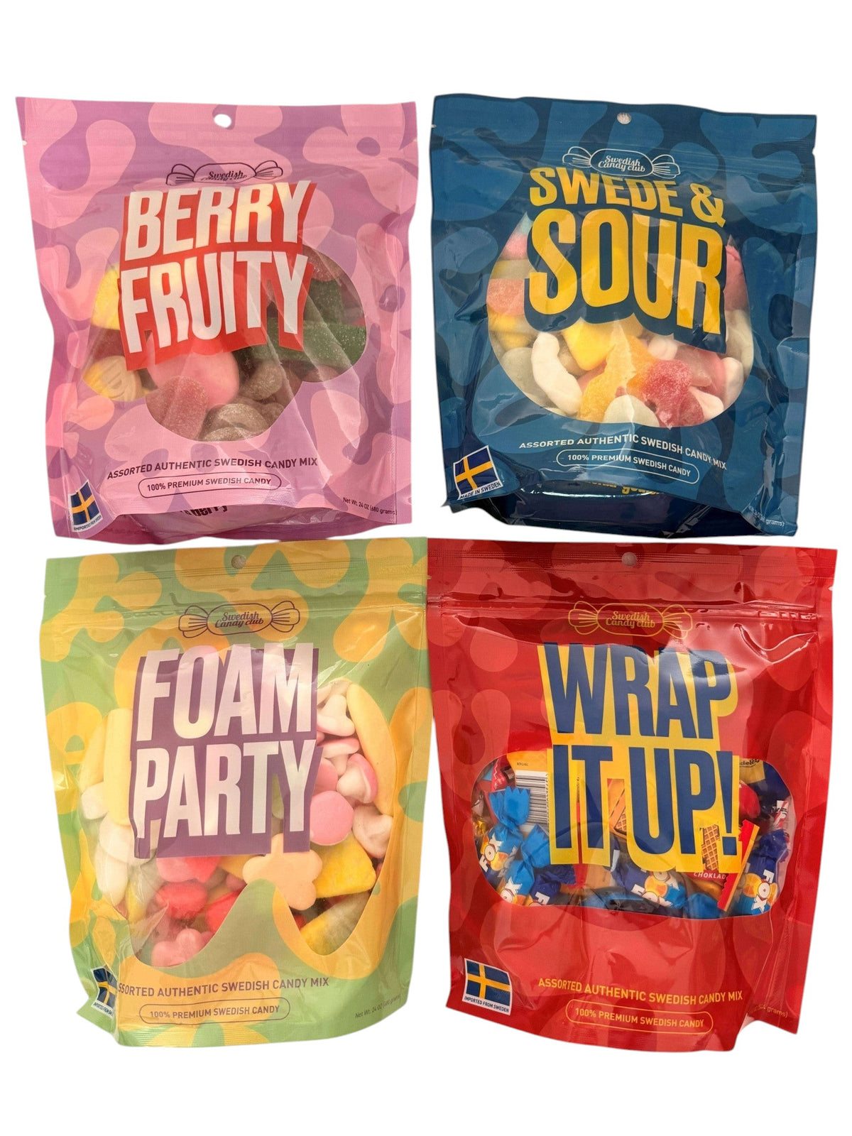 Monthly Subscription = Free Shipping - The Sweet Swedish Candy Rotation - no licorice
